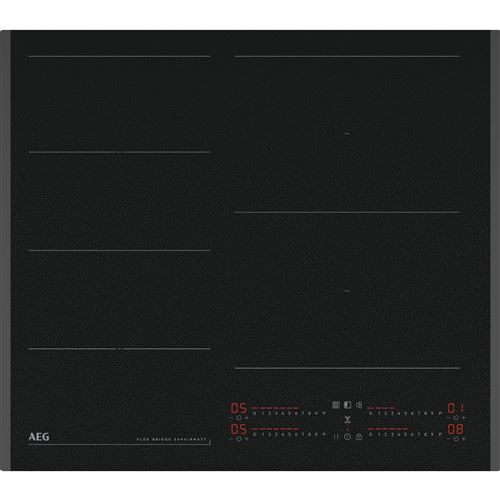 Plaque Induction Aeg 6000 Flexibridge Saphirmatt Ti64Ig00Fz