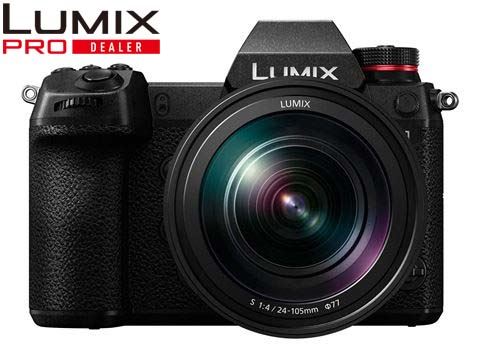 Hybride Panasonic Lumix S1 + Objectif Lumix 24-105 mm f/4 S Noir