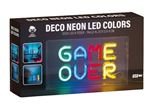 Deco Neon LED Geek Monkeys Modèle Game Over