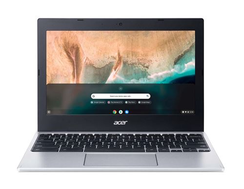 Acer Chromebook 311 CB311-11H - MT8183 / 2 GHz - Chrome OS - Mali-G72 MP3 - 4 GB RAM - 32 GB eMMC - 11.6 1366 x 768 (HD) - Wi-Fi 5 - puur zilver - tsb Frans