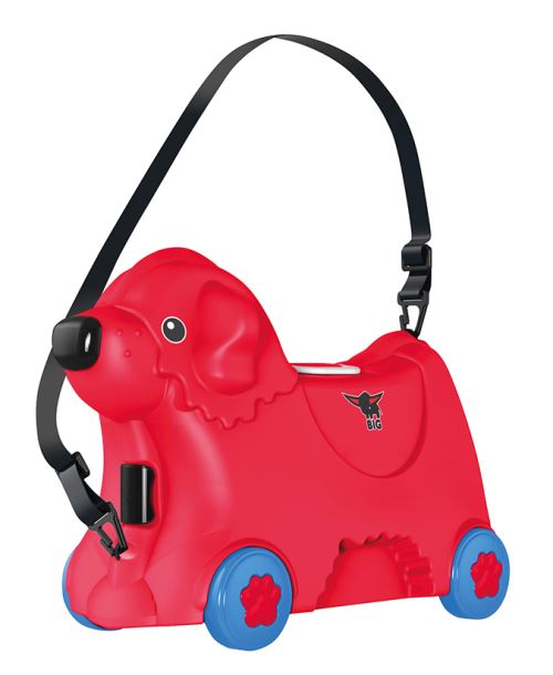 BIG BIG BOBBY VALISE CHIEN ROUGE