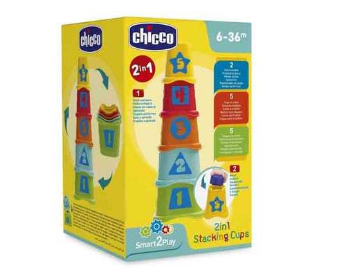 Cubes à empiler 2 en 1 Chicco