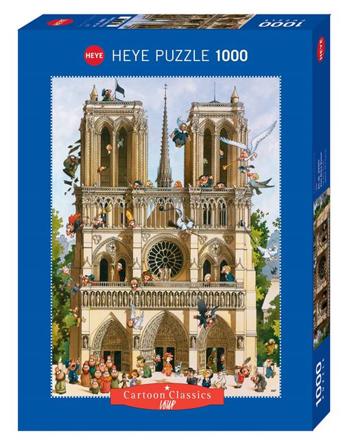 Puzzle 1000 Pièces Heye Vive Notre Dame