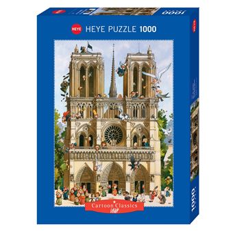 Puzzle 1000 pièces Heye Vive Notre Dame