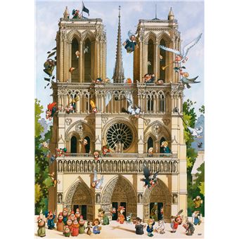 Puzzle 1000 pièces Heye Vive Notre Dame