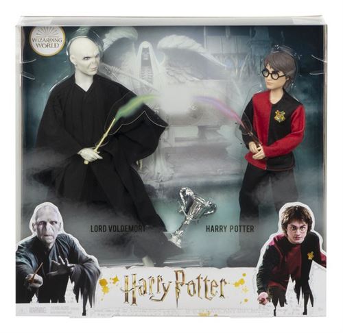 Set van 2 Harry Potter en Voldemort poppen