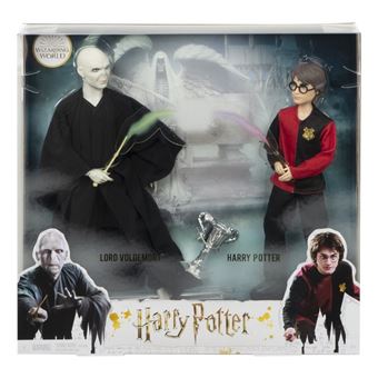 Harry Potter - Figurine Poupée Articulée Harry Potter 8 cm avec Baguette  Magique