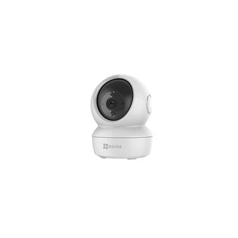 Caméra Wifi sans fil 360 degrés caméscope intérieur HD Vision nocturne  détection de mouvement Surveillance de sécurité à domicile A7 blanc