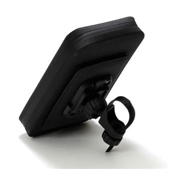 Housse smartphone étanche pour vélo On The Road Noir