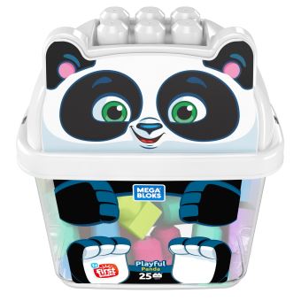 Jeu de construction Mega Bloks Boîte Panda 25 pièces