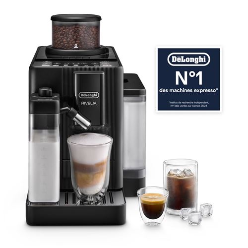 Delonghi Expresso avec Broyeur De''Longhi Rivelia Start FEB4255.BXL 1450W Noir