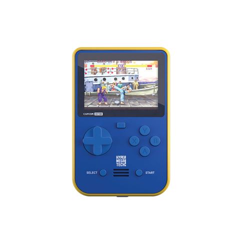 Console Rétrogaming Just For Games Capcom Edition Super Pocket Bleu, Jaune Et Blanc