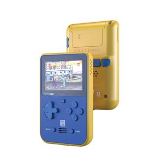 Console rétrogaming Just For Games Capcom Edition Super Pocket Bleu, Jaune et Blanc