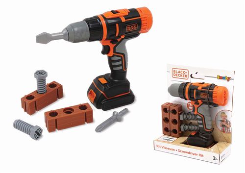 Smoby Multicolore Atelier De Bricolage Kit De Bricolage Black + Decker