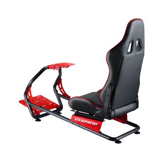 Châssis simulateur de conduite Oplite GT3 OP-GTR-ER Superfast Noir et rouge