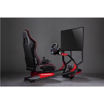 Châssis simulateur de conduite Oplite GT3 OP-GTR-ER Superfast Noir et rouge