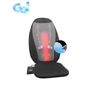 Couvre-siège massant Lanaform Shiatsu Massager LA110317 12 V Noir