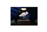 Lampe Itotal Led Crystal Ball Saturn Large