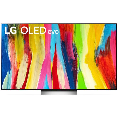 TV LG OLED65C2 4K UHD 65 Smart TV 2022 Blanc Gris