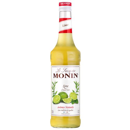 Sirop Monin saveur Citron Vert 70 cl Jaune