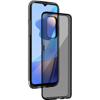 Coque Silisoft souple BigBen Connected pour Oppo A16/A16S/A54S 4G Noir transparent