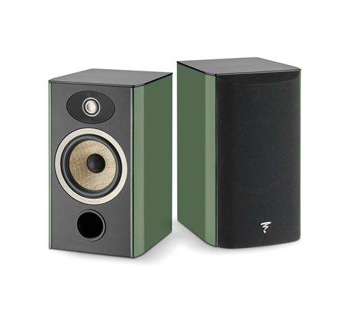 Enceintes Bibliothèques Focal Aria Evo X N°1 Moss Green Vendues Par Paire