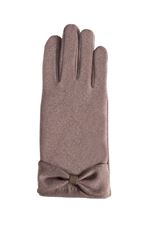 Gant pour écran tactile Isotoner Taupe Taille Unique