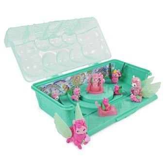 Hatchimals Pack De 4 Famille Surprise Saison 2 – 3 Enfants + 1 Bébé, œuf Avec Décors Et Accessoires, Collection Dès 5 Ans