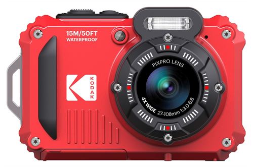 Appareil photo compact étanche Kodak Pixpro WPZ2 Rouge