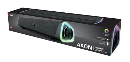 Barre de son à éclairage RVB Trust GXT 620 Axon Noir