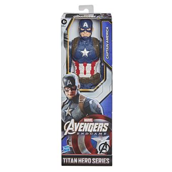 Figurine Avengers Marvel Titan Hero Captain America 30 cm - Figurine de  collection