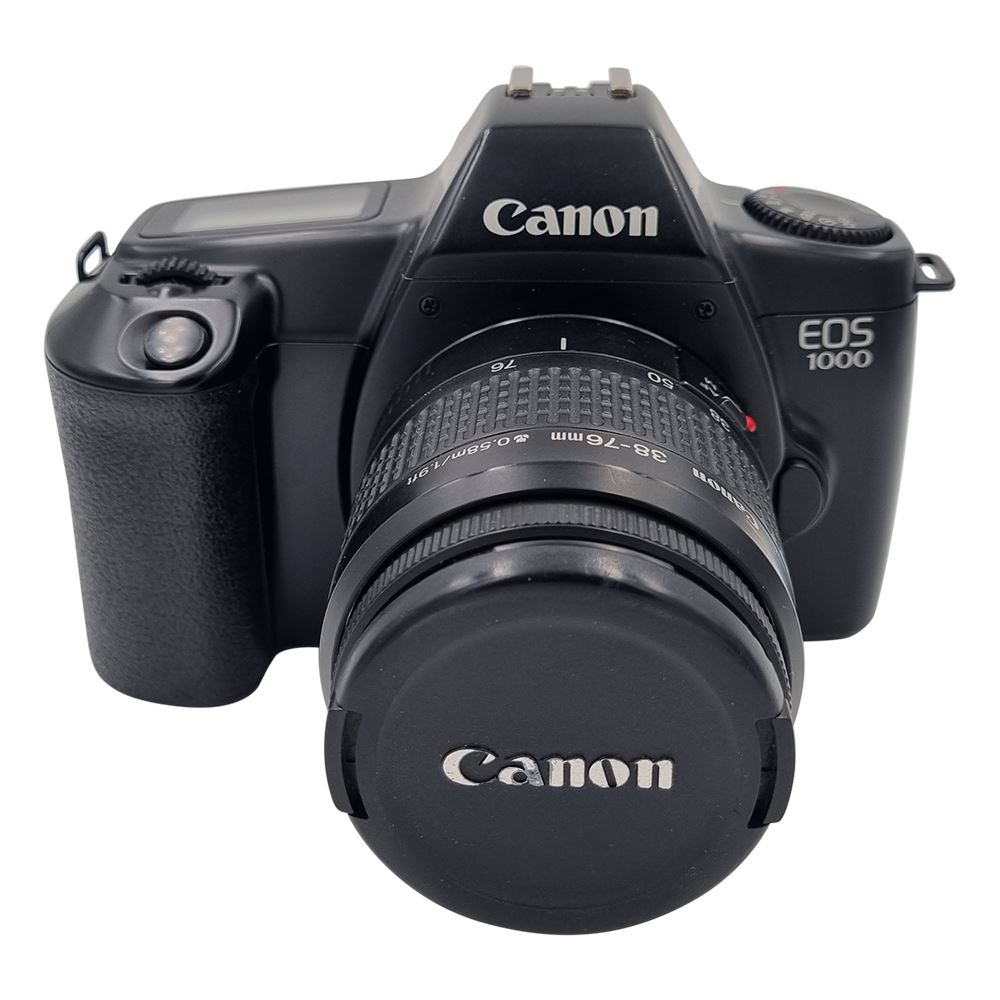 Appareil photo reflex Canon EOS 1000 3876mm f4.55.6 Noir