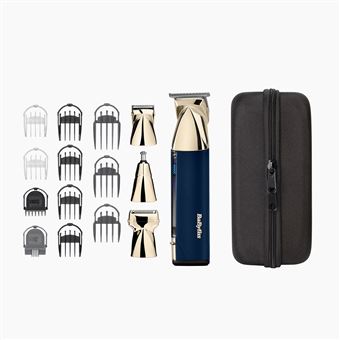 Tondeuse homme Babyliss multiSuper-X Metal E992E Edition Gold et Navy Bleu Doré - 1