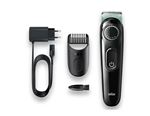 Tondeuse à barbe Braun BeardTrimmer 3 BT3321 Noir et Vert