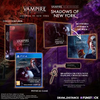 Vampire the Masquerade Coteries and Shadows of New York Collector Edition PS4