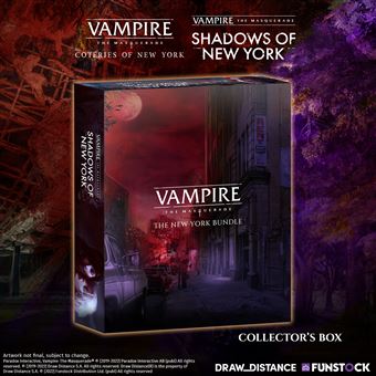 Vampire the Masquerade Coteries and Shadows of New York Collector Edition PS4