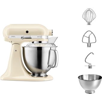 Robot pâtissier KitchenAid Artisan Premium 5KSM185PSEAC 300 W Crème