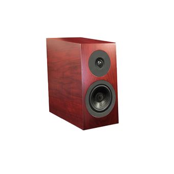 Enceinte bibliothèque Davis Acoustics Courbet N3 Rouge Vendue par paire