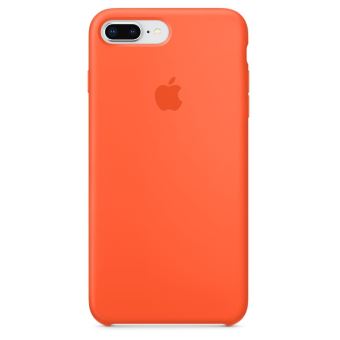 coque iphone 8 orange apple