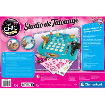 Jeu d'imitation Clementoni Studio de tatouage