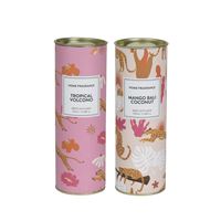Diffuseur d'ambiance Kaemingk Verre tropical 2 couleurs assorties
