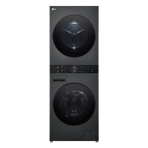 Colonne de lavage et de séchage compact LG F214WT8PB 12 kg / 10 kg - Lg