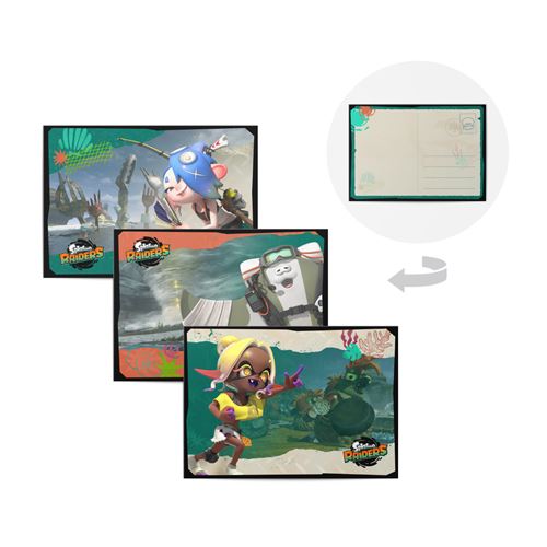 Set de cartes postales Splatoon Raiders