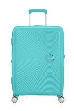 Valise American Tourister Soundbox 4 roues Extensible 67 cm Bleu