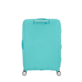 Valise American Tourister Soundbox 4 roues Extensible 67 cm Bleu