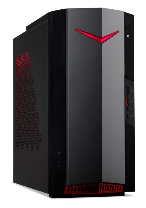 PC Gaming Acer Nitro 50 N50-640 Intel Core i5 8 Go RAM 256 Go SSD Noir + 1 mois d'abonnement Xbox Game Pass