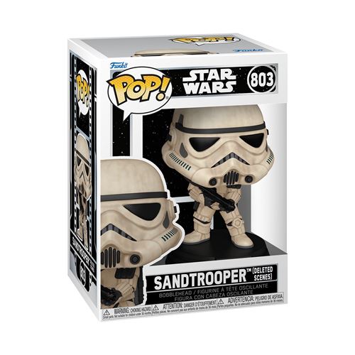 Star Wars Figurine POP! Bobble Head Sandtrooper Deleted Scenes 9 cm - vue 4