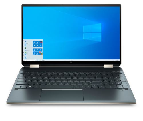 Pc Portable Hp Spectre X360 Convertible 15-eb0016nf Ecran Tactile 15,6\" Intel Core I7 16 Go Ram 512 Go Ssd Aluminium Bleu Poséidon