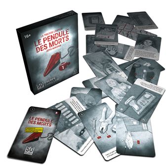 Jeu de réflexion Norsker Games 50 Clues Le pendule des morts
