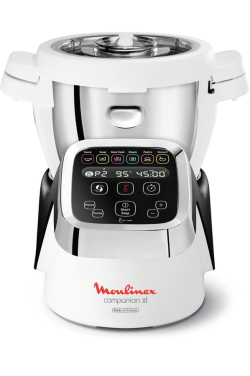 Robot cuiseur Moulinex Companion XL HF805810 Noir et Blanc